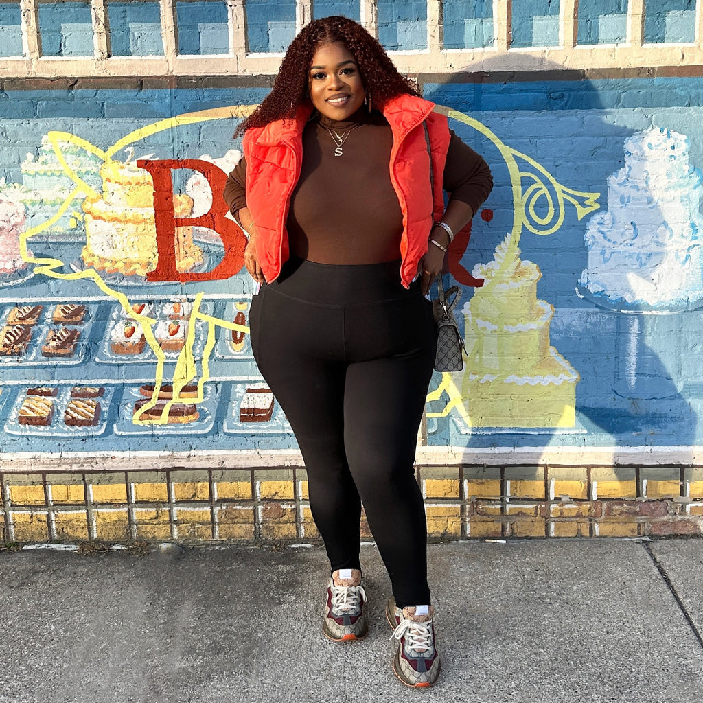 Long Squat Proof Leggings - Black (V2)